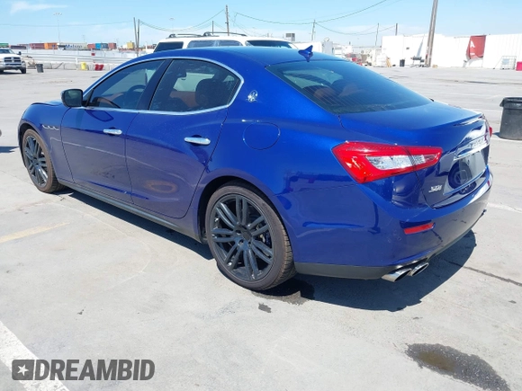 2016 Maserati Ghibli S Q4 z VIN ZAM57RTA3G1190645, wystawiony jako IAAI lot #42028150 z przebiegiem 43 461 mil mil oraz . Historia ofert i sprzedaży dostępna na DreamBid. Obrazek 3.