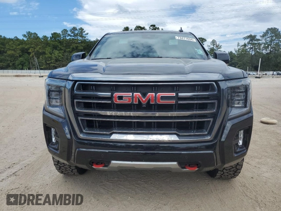 2023 GMC Yukon AT4 with VIN 1GKS2CKD7PR173027, listed as a Copart auction lot 73471844 with 55,318 mi miles and Salvage Title. Bid and sale history available at carsss.com. Image 5.