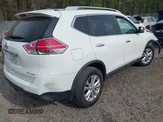 2015 Nissan Rogue SL with VIN 5N1AT2MVXFC815872, listed as a IAAI auction lot 41958071 with 148,786 mi miles and . Bid and sale history available at carsss.com. Image 4.