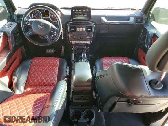2017 Mercedes-Benz G-Class AMG G 63 with VIN WDCYC7DF8HX281415, listed as a Copart auction lot 46416195 with 68,577 mi miles and Clean Title. Bid and sale history available at carsss.com. Image 8.