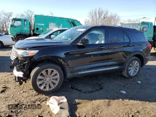 2024 Ford Explorer Limited with VIN 1FMSK8FH7RGA79181, listed as a Copart auction lot 86560974 with 6,010 mi miles and Salvage Title. Bid and sale history available at carsss.com. Image 1.