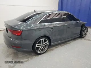 2017 Audi A3 Sedan Premium Plus with VIN WAUGUGFF8H1028039, listed as a Copart auction lot 66107374 with 87,625 mi miles and Clean Title. Bid and sale history available at carsss.com. Image 3.