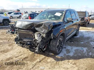 2020 Hyundai Santa Fe Limited with VIN 5NMS5CAA3LH250453, listed as a IAAI auction lot 41346692 with 87,876 mi miles. Bid and sale history available at carsss.com. Image 17.