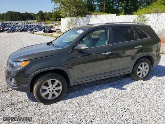 2011 Kia Sorento LX with VIN 5XYKT4A11BG111281, listed as a Copart auction lot 53351935 with 220,842 mi miles and Clean Title. Bid and sale history available at carsss.com. Image 1.