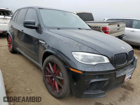 2013 BMW X5 M with VIN 5YMGY0C57DLL15713, listed as a Copart auction lot 63649584 with 0 mi miles and Salvage Title. Bid and sale history available at carsss.com. Image 4.