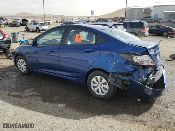 2015 Hyundai Accent GLS with VIN KMHCT4AE6FU922811, listed as a Copart auction lot 48129575 with 116,656 mi miles and Salvage Title. Bid and sale history available at carsss.com. Image 2.