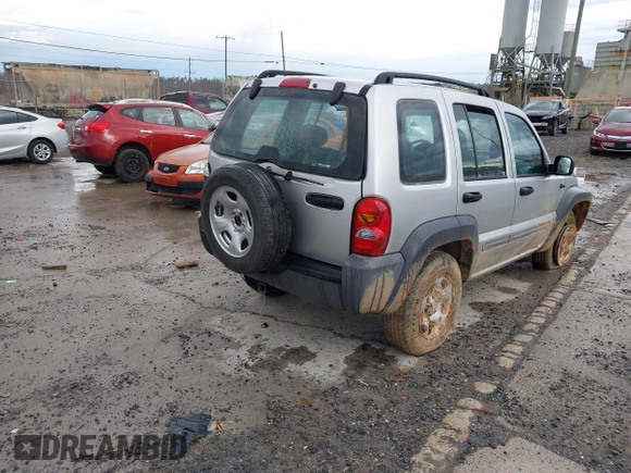 2003 Jeep Liberty Sport with VIN 1J4FK48183W530298, listed as a IAAI auction lot 41909632 with 252,726 mi miles and . Bid and sale history available at DreamBid. Image 4.