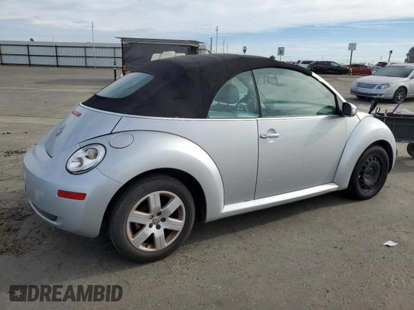 2007 Volkswagen Beetle with VIN 3VWRG31YX7M408602, listed as a Copart auction lot 82167314 with 98,776 mi miles and Clean title. Bid and sale history available at DreamBid. Image 3.