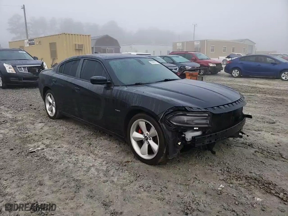 2017 Dodge Charger R/T with VIN 2C3CDXCT8HH595739, listed as a Copart auction lot 85005314 with 76,876 mi miles and Salvage Title. Bid and sale history available at carsss.com. Image 13.