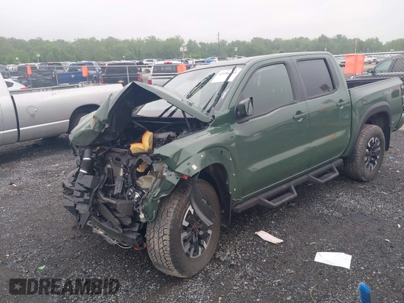 2023 Nissan Frontier Pro-4X z VIN 1N6ED1EK9PN620138, wystawiony jako IAAI lot #42186261 z przebiegiem 30 008 mil mil oraz . Historia ofert i sprzedaży dostępna na DreamBid. Obrazek 17.