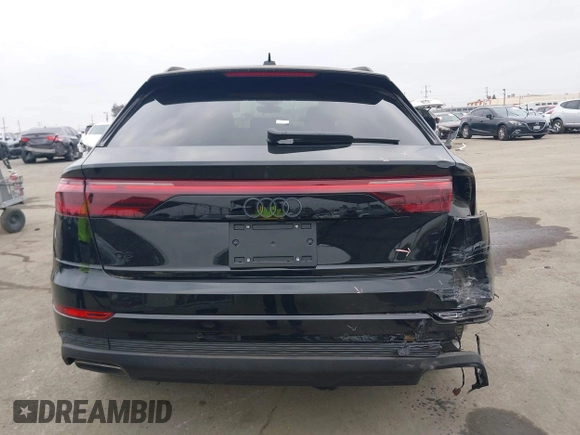 2024 Audi Q8 Premium with VIN WA1AVBF13RD001693, listed as a IAAI auction lot 41461914 with 1,751 mi miles and . Bid and sale history available at DreamBid. Image 17.