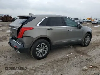 2018 Cadillac XT5 Luxury FWD with VIN 1GYKNCRS9JZ165858, listed as a Copart auction lot 51048605 with 46,692 mi miles and Salvage Title. Bid and sale history available at carsss.com. Image 3.