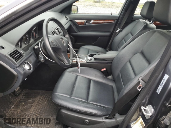 2011 Mercedes-Benz C-Class C 300 Sport with VIN WDDGF8BB0BR149653, listed as a Copart auction lot 52490125 with 95,315 mi miles and Salvage Title. Bid and sale history available at carsss.com. Image 7.