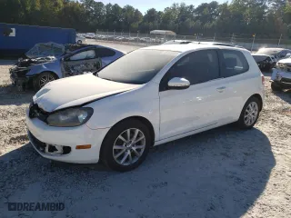 2013 Volkswagen Golf w/Conv & Sunroof with VIN WVWBB7AJ0DW049673, listed as a Copart auction lot 75763784 with 164,346 mi miles and Clean Title. Bid and sale history available at carsss.com. Image 1.