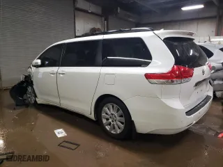 2013 Toyota Sienna XLE AAS with VIN 5TDYK3DCXDS291595, listed as a Copart auction lot 43973225 with 158,290 mi miles and Salvage Title. Bid and sale history available at carsss.com. Image 2.