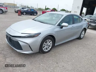 2025 Toyota Camry LE with VIN 4T1DAACK8SU512341, listed as a IAAI auction lot 42210426 with 14,276 mi miles and . Bid and sale history available at DreamBid. Image 17.