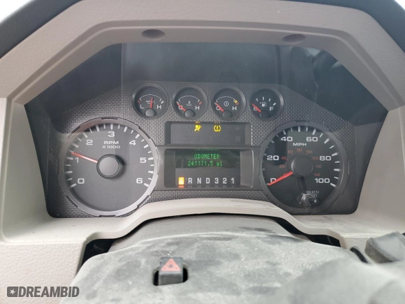 2010 Ford Super Duty F-250 SRW XL with VIN 1FTSX2B56AEA56084, listed as a Copart auction lot 50458014 with 241,171 mi miles and Clean Title. Bid and sale history available at carsss.com. Image 9.