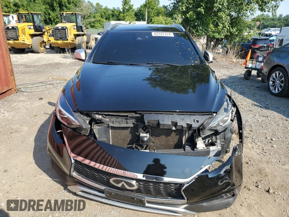 2018 Infiniti QX30 Premium with VIN SJKCH5CR2JA043955, listed as a Copart auction lot 63147374 with 100,194 mi miles and Salvage Title. Bid and sale history available at carsss.com. Image 5.