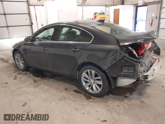 2016 Buick Regal Premium II with VIN 2G4GS5GX9G9145025, listed as a IAAI auction lot 41335549 with 80,446 mi miles. Bid and sale history available at carsss.com. Image 3.