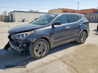 2017 Hyundai Santa Fe 2.4L z VIN 5NMZU3LB2HH005433, wystawiony jako Copart lot #58234675 z przebiegiem 89 313 mil mil oraz Szkoda całkowita • Salvage title. Historia ofert i sprzedaży dostępna na DreamBid. Obrazek 1.