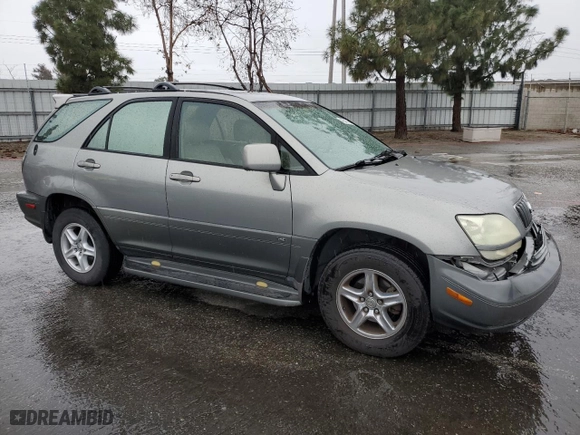 2003 Lexus RX 300 with VIN JTJGF10U530161211, listed as a Copart auction lot 48042595 with 104,485 mi miles and Salvage Title. Bid and sale history available at carsss.com. Image 4.