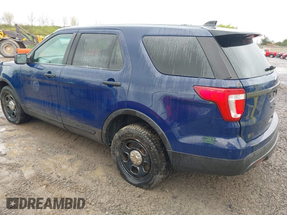2017 Ford Police Interceptor Utility z VIN 1FM5K8AT3HGC25647, wystawiony jako IAAI lot #42223972 z przebiegiem 213 599 mil mil oraz . Historia ofert i sprzedaży dostępna na DreamBid. Obrazek 3.