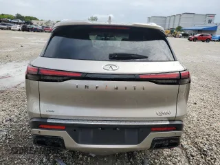 2023 Infiniti QX60 Luxe z VIN 5N1DL1FS9PC371847, wystawiony jako Copart lot #63471885 z przebiegiem 85 811 mil mil oraz Czysty tytuł • Clean title. Historia ofert i sprzedaży dostępna na DreamBid. Obrazek 6.