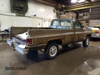 1976 GMC Sonoma with VIN TKU246S503443, listed as a Copart auction lot 43298494 with 28,793 mi miles and Clean Title. Bid and sale history available at DreamBid. Image 3.