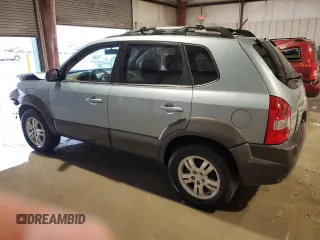 2007 Hyundai Tucson SE with VIN KM8JN12D27U491472, listed as a Copart auction lot 51324115 with 106,894 mi miles and Salvage Title. Bid and sale history available at carsss.com. Image 2.