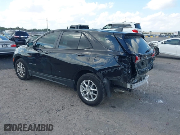 2024 Chevrolet Equinox LS z VIN 3GNAXHEG2RL155399, wystawiony jako IAAI lot #41897926 z przebiegiem 19 544 mil mil oraz . Historia ofert i sprzedaży dostępna na DreamBid. Obrazek 3.