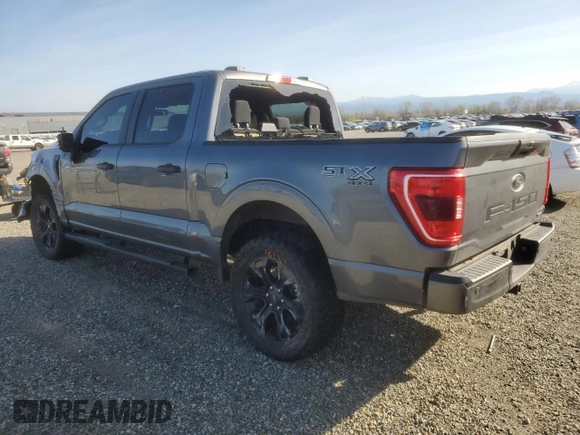 2022 Ford F-150 XL with VIN 1FTEW1EPXNFB88031, listed as a Copart auction lot 48013465 with 30,551 mi miles and Salvage Title. Bid and sale history available at carsss.com. Image 2.