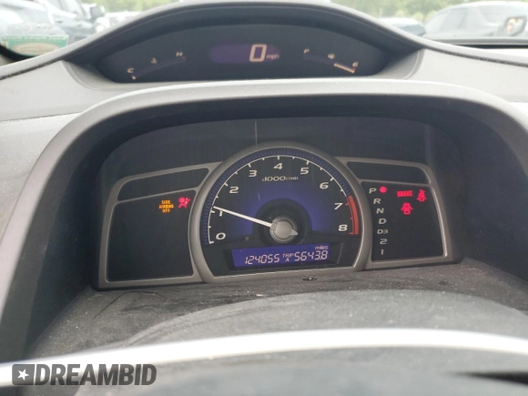 2008 Honda Civic LX z VIN 2HGFA16508H302686, wystawiony jako Copart lot #58525985 z przebiegiem 124 055 mil mil oraz Szkoda całkowita • Salvage title. Historia ofert i sprzedaży dostępna na DreamBid. Obrazek 9.