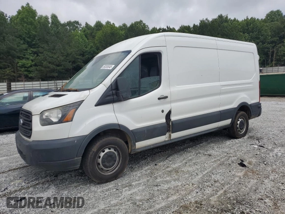 2017 Ford Transit z VIN 1FTYR2CM1HKB02605, wystawiony jako Copart lot #59355545 z przebiegiem Nie podano mil oraz Szkoda całkowita • Salvage title. Historia ofert i sprzedaży dostępna na DreamBid. Obrazek 1.