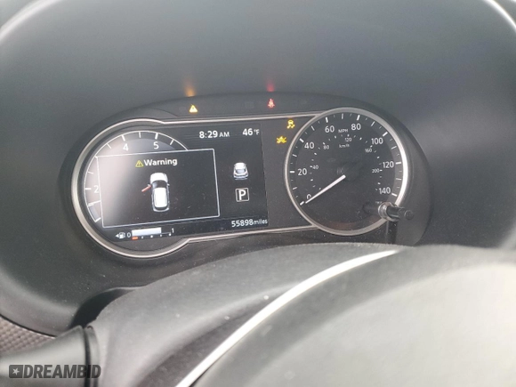 2019 Nissan Kicks SV with VIN 3N1CP5CU2KL517474, listed as a Copart auction lot 51701095 with 55,898 mi miles and Salvage Title. Bid and sale history available at carsss.com. Image 9.
