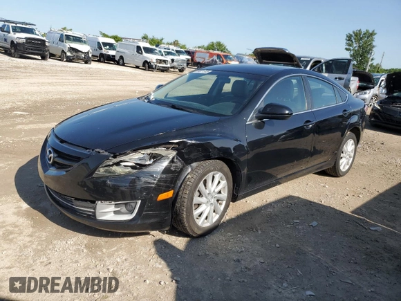 2012 Mazda 6 i Touring with VIN 1YVHZ8DH5C5M17171, listed as a Copart auction lot 59031505 with 162,104 mi miles and Salvage title. Bid and sale history available at DreamBid. Image 1.