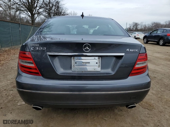 2013 Mercedes-Benz C-Class C 300 Sport with VIN WDDGF8AB3DR250951, listed as a Copart auction lot 44273015 with 103,008 mi miles and Salvage Title. Bid and sale history available at carsss.com. Image 6.