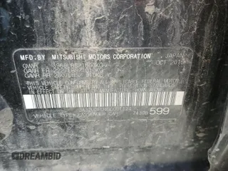 2016 Mitsubishi Lancer ES with VIN JA32U2FU4GU001124, listed as a Copart auction lot 50632975 with 149,070 mi miles and Salvage Title. Bid and sale history available at DreamBid. Image 14.