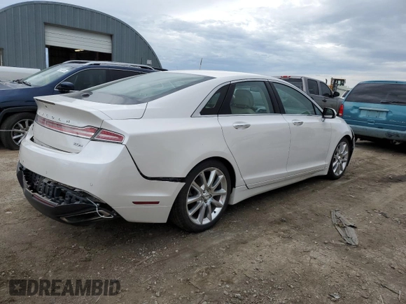 2015 Lincoln MKZ Hybrid с VIN 3LN6L2LU9FR625853, выставлен на аукционе Copart как лот 58370035 с пробегом 115 522 миль миль и Списание • Salvage title. История ставок и продаж доступна на DreamBid. Изображение 3.