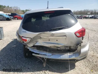 2018 Nissan Pathfinder SL with VIN 5N1DR2MM5JC628566, listed as a Copart auction lot 49221405 with 86,377 mi miles and Salvage Title. Bid and sale history available at carsss.com. Image 6.