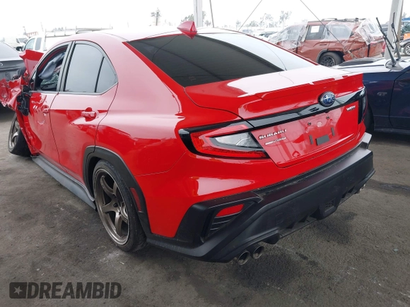 2022 Subaru WRX Premium z VIN JF1VBAF68N9026422, wystawiony jako IAAI lot #42418514 z przebiegiem 22 297 mil mil oraz . Historia ofert i sprzedaży dostępna na DreamBid. Obrazek 3.