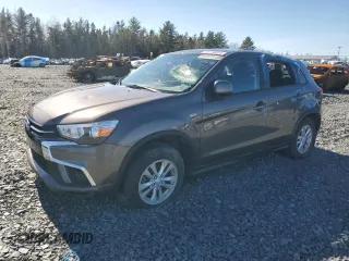 2019 Mitsubishi Outlander Sport ES with VIN JA4AH3AU7KU602979, listed as a Copart auction lot 48728035 with 95,453 mi miles and Salvage title. Bid and sale history available at DreamBid. Image 1.