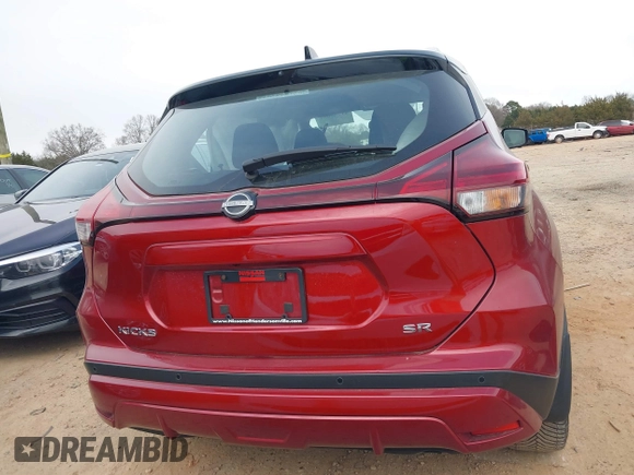2023 Nissan Kicks SR with VIN 3N1CP5DV8PL543320, listed as a IAAI auction lot 41740691 with 20,112 mi miles and . Bid and sale history available at DreamBid. Image 17.