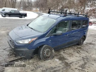 2022 Ford Transit Connect XL with VIN NM0GS9E20N1535447, listed as a Copart auction lot 43722855 with 70,177 mi miles and Salvage title. Bid and sale history available at DreamBid. Image 1.