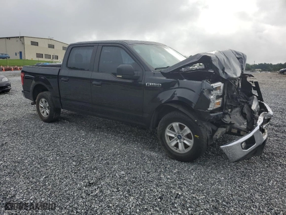 2015 Ford F-150 XL with VIN 1FTEW1CF4FFA13866, listed as a Copart auction lot 57855094 with 261,322 mi miles and Salvage Title. Bid and sale history available at carsss.com. Image 4.
