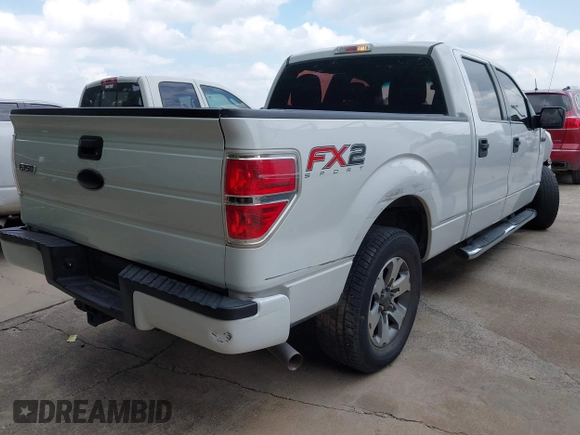 2014 Ford F-150 XL with VIN 1FTFW1CF1EFD12959, listed as a IAAI auction lot 42422218 with 234,818 mi miles and . Bid and sale history available at DreamBid. Image 4.
