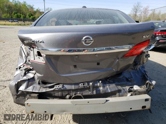 2017 Nissan Sentra SV with VIN 3N1AB7AP1HY359784, listed as a Copart auction lot 53188635 with 66,071 mi miles and Salvage Title. Bid and sale history available at carsss.com. Image 6.