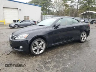 2012 Lexus IS 250 C with VIN JTHFF2C28C2522934, listed as a Copart auction lot 49918695 with 109,595 mi miles and Salvage Title. Bid and sale history available at DreamBid. Image 1.