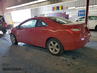 2008 Honda Civic Cpe EX with VIN 2HGFG12878H530117, listed as a Copart auction lot 87653315 with 185,056 mi miles and Salvage Title. Bid and sale history available at carsss.com. Image 2.
