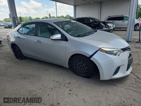 2014 Toyota Corolla L with VIN 2T1BURHE3EC208422, listed as a Copart auction lot 62874725 with 236,722 mi miles and Clean title. Bid and sale history available at DreamBid. Image 4.