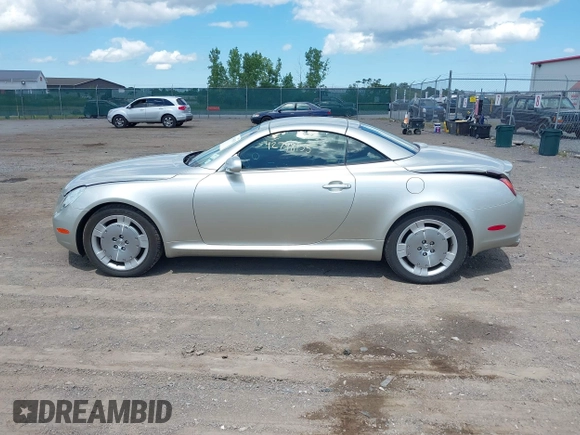 2002 Lexus SC 430 with VIN JTHFN48Y520033641, listed as a IAAI auction lot 42798155 with 54,006 mi miles and . Bid and sale history available at DreamBid. Image 14.